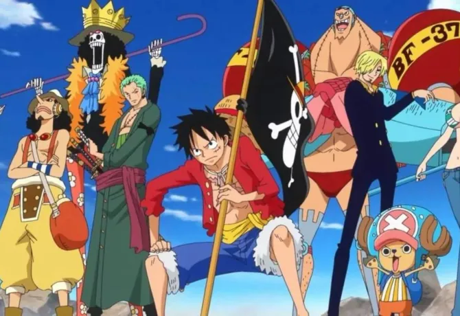 The straw hat crew